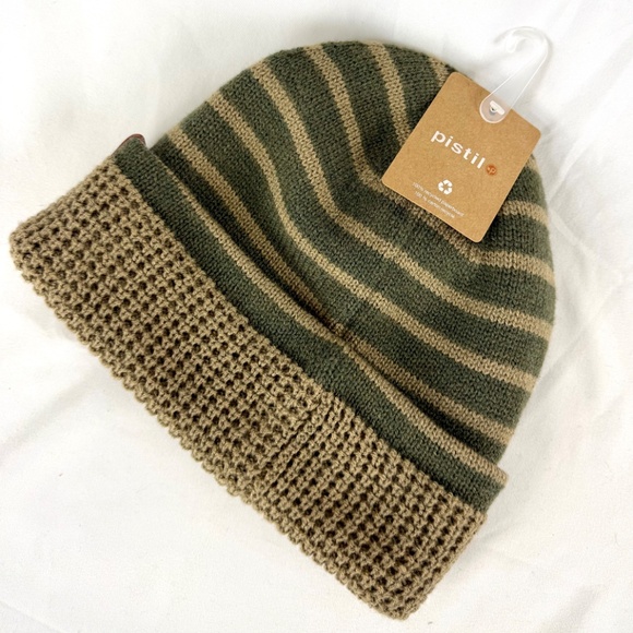 New wTags Pistil Stocking Cap Ski Beanie Hat Lee Moss Stripes Excellent Gift - Picture 9 of 15